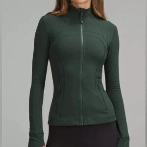 Full zip define legacy green